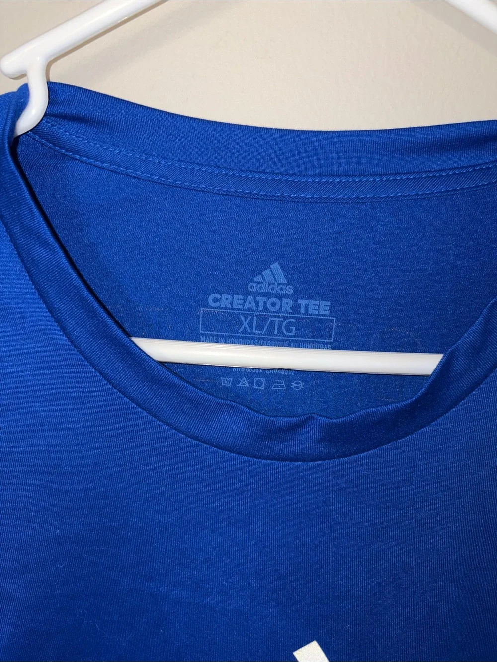 Soccer FC Cincinnati adidas Blue Creator Long Sleeve T-Shirt Performance Shirt